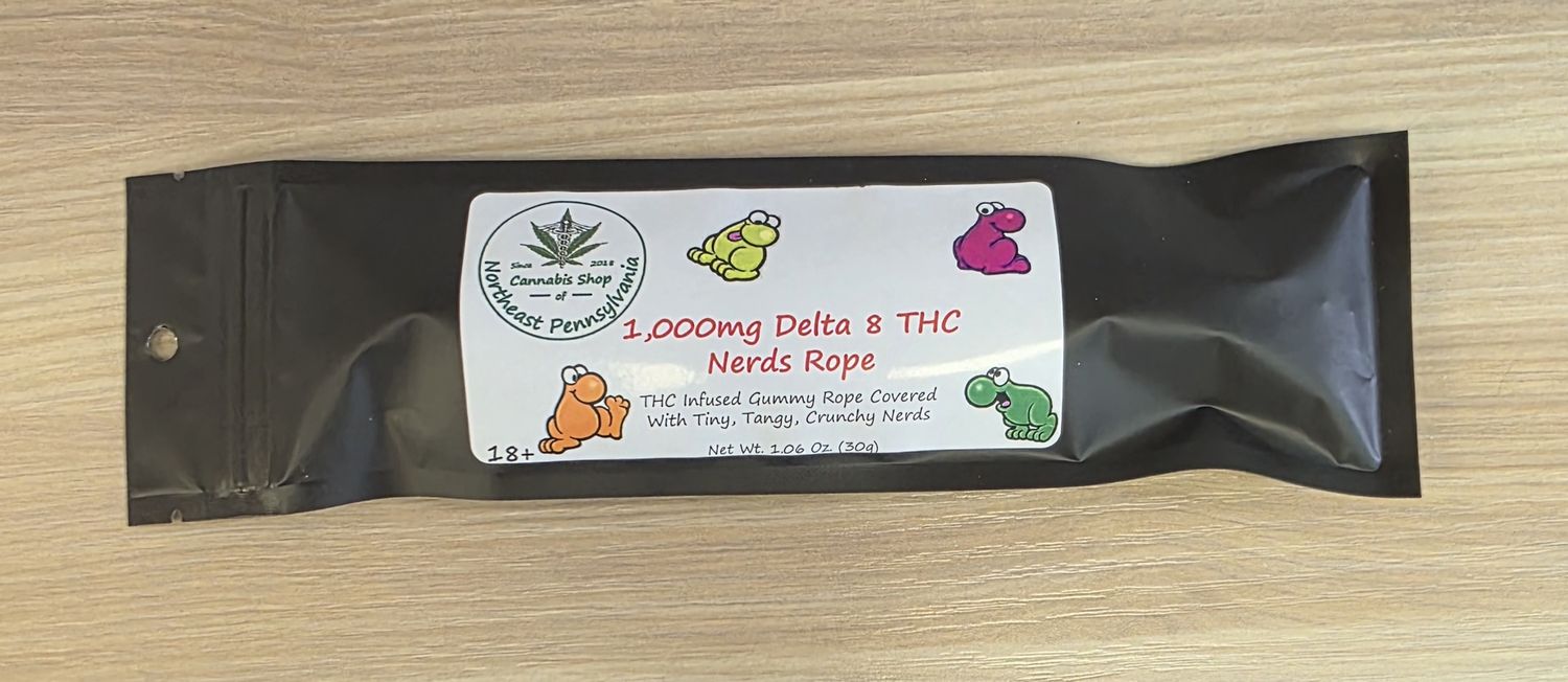 1,000mg Delta 8 Nerds Rope