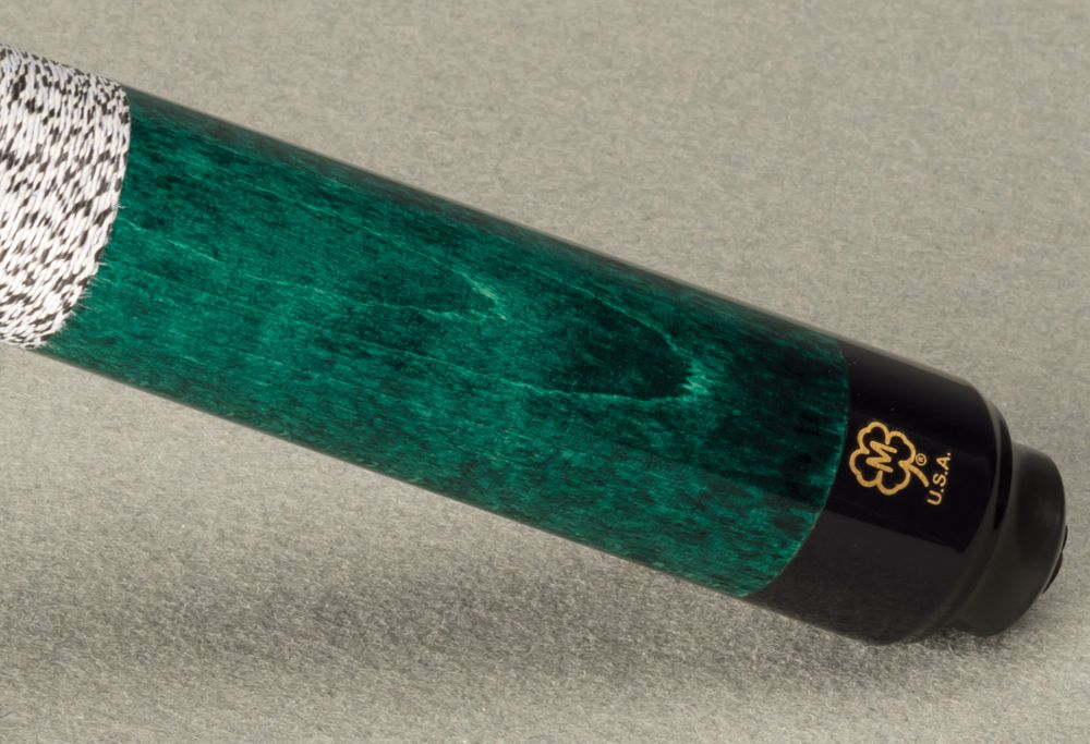 McDermott GS pool cue, Color: blue &amp; green