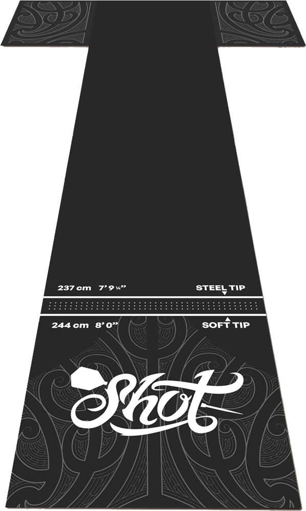 Shot Professional T Dart Mat