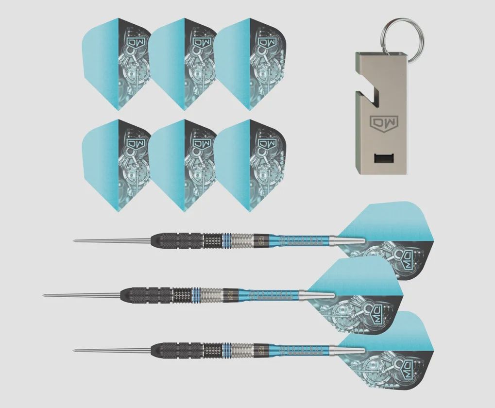 DW Piranha - Steel, Size: 22g