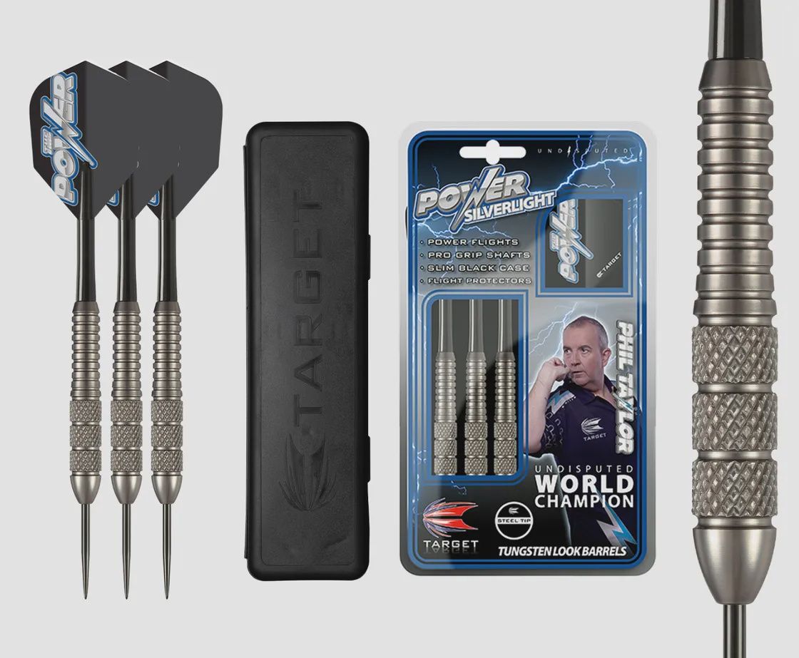 Phil Taylor Silverlight dart set