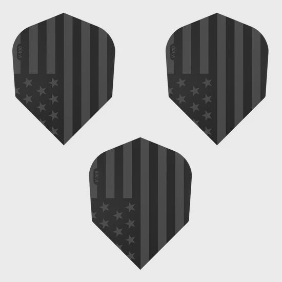 American Flag - Black - Flights, Size: STD