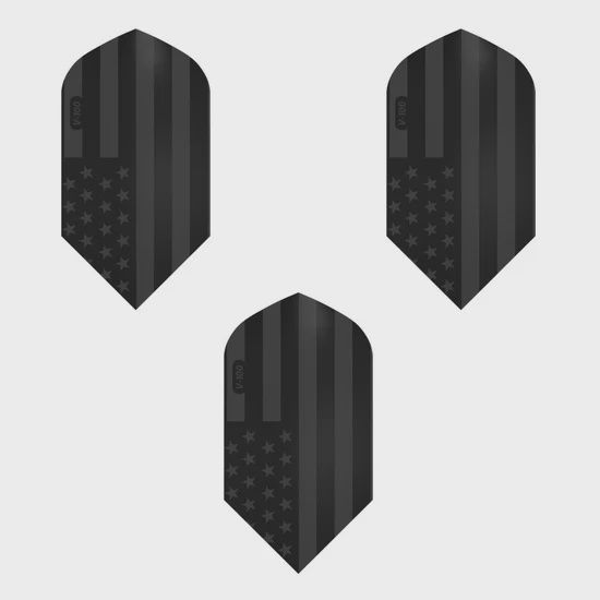 American Flag - Black - Flights - 1, Size: Slim