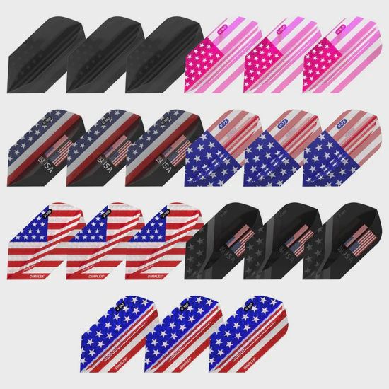 Patriot Pack Assorted Flights, Color: Assorted, Size: Slim