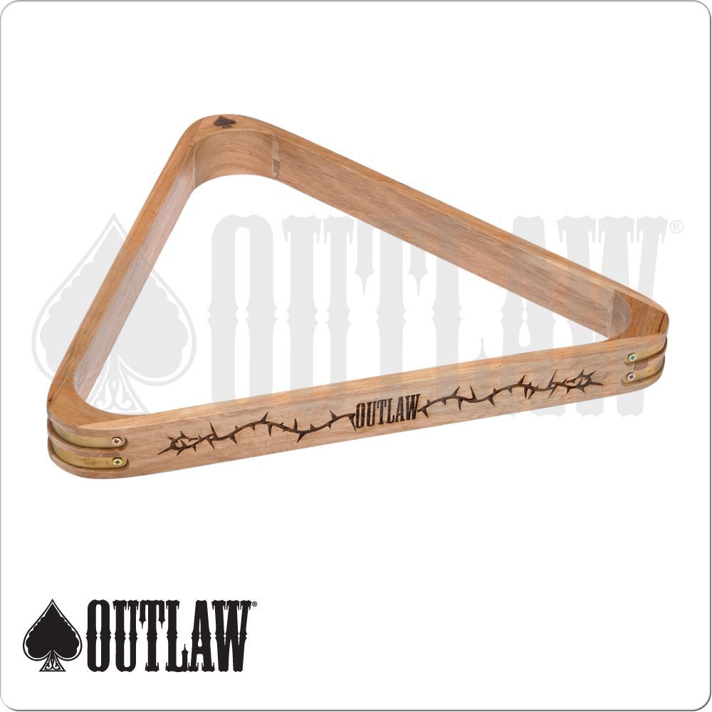 Outlaw 8 ball rack - triangle