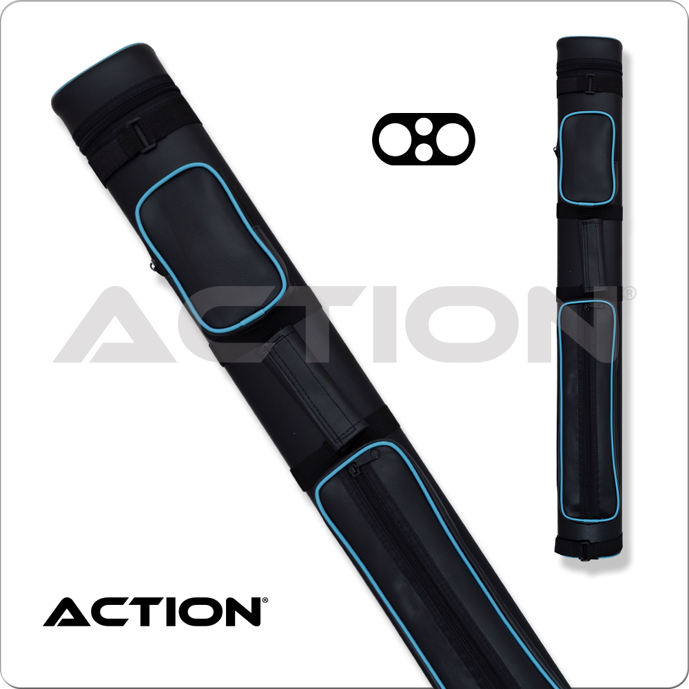 Action 2x2 case w/ piping, Color: blue, Size: 2x2