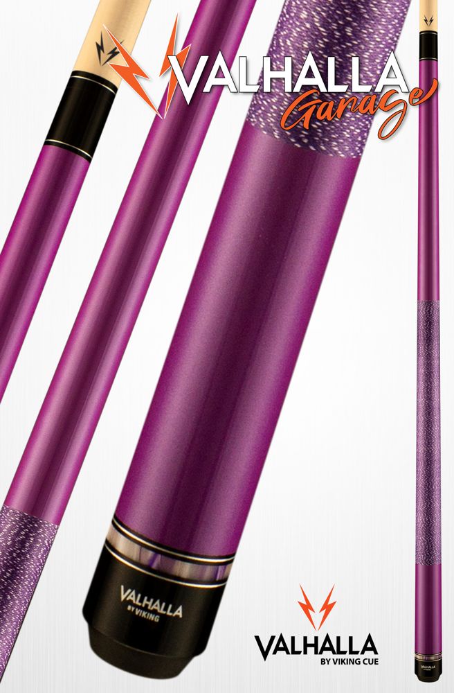 VG022 Valhalla cue, Color: Purple, Size: 13mm