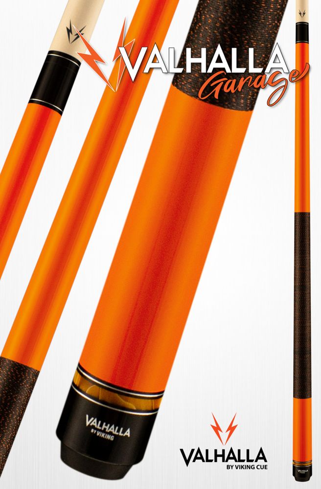 VG021 Valhalla cue, Color: Orange, Size: 13mm