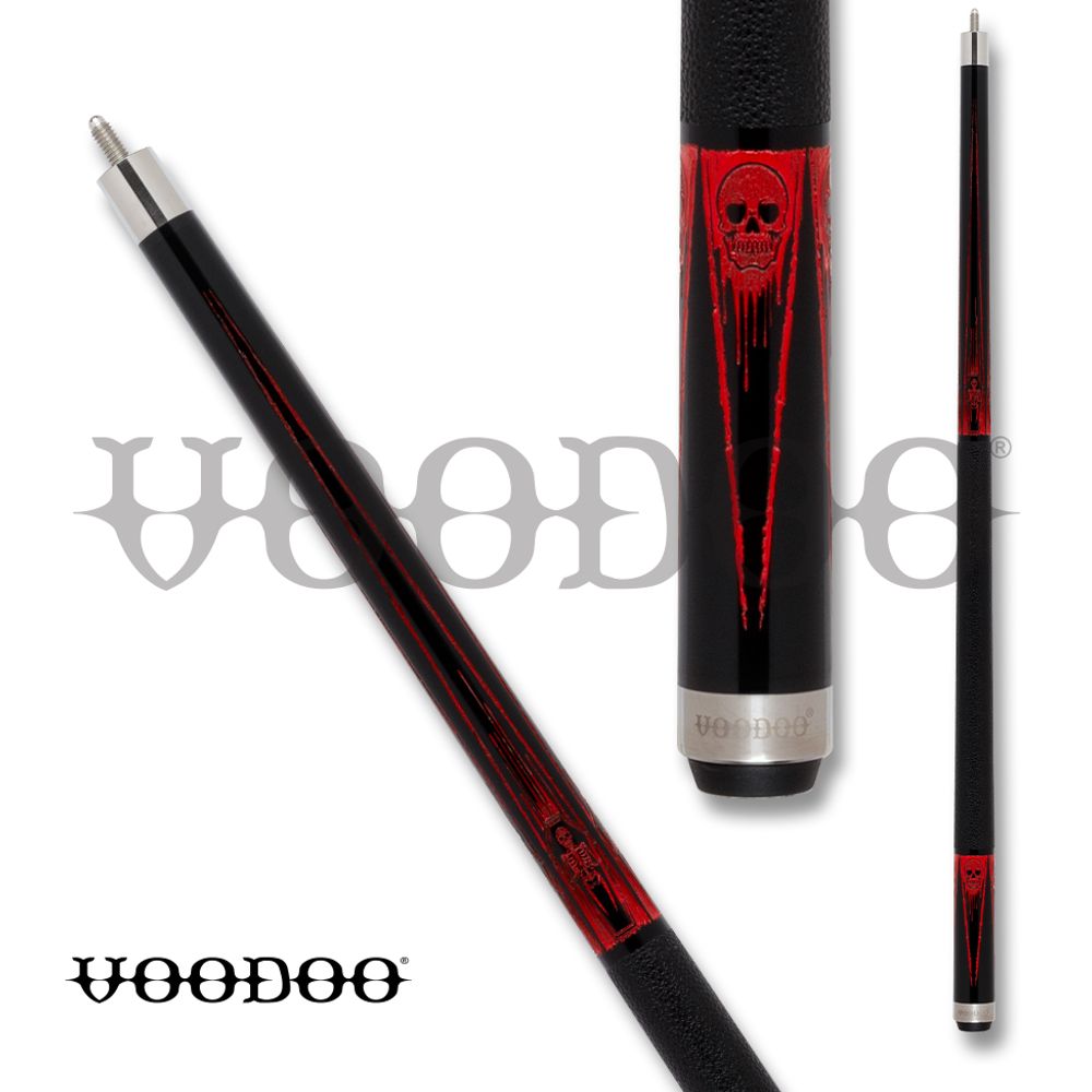 Voodoo Blood series cue, Style: Coffin