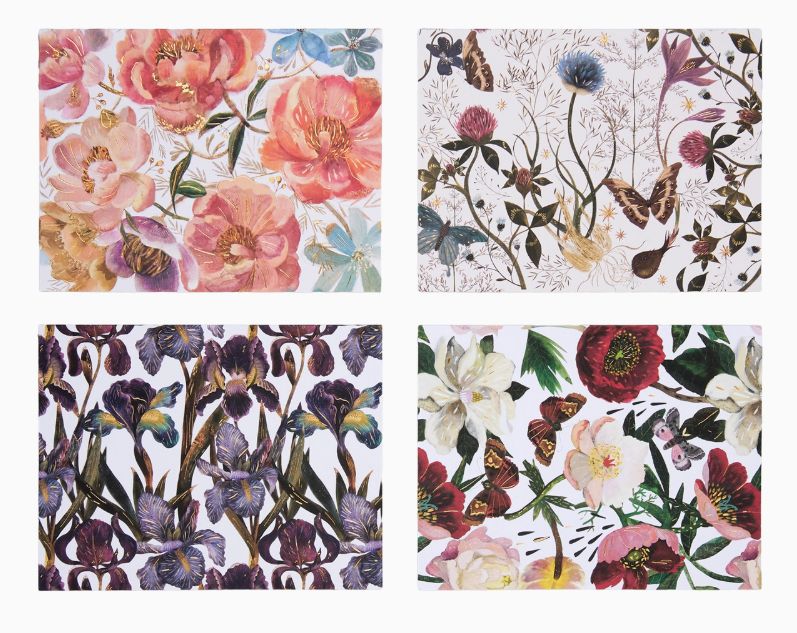 Notecards-16 pack, Design: Bloom