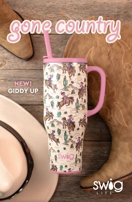 Mega Mug-30ozs, Design: Giddy Up