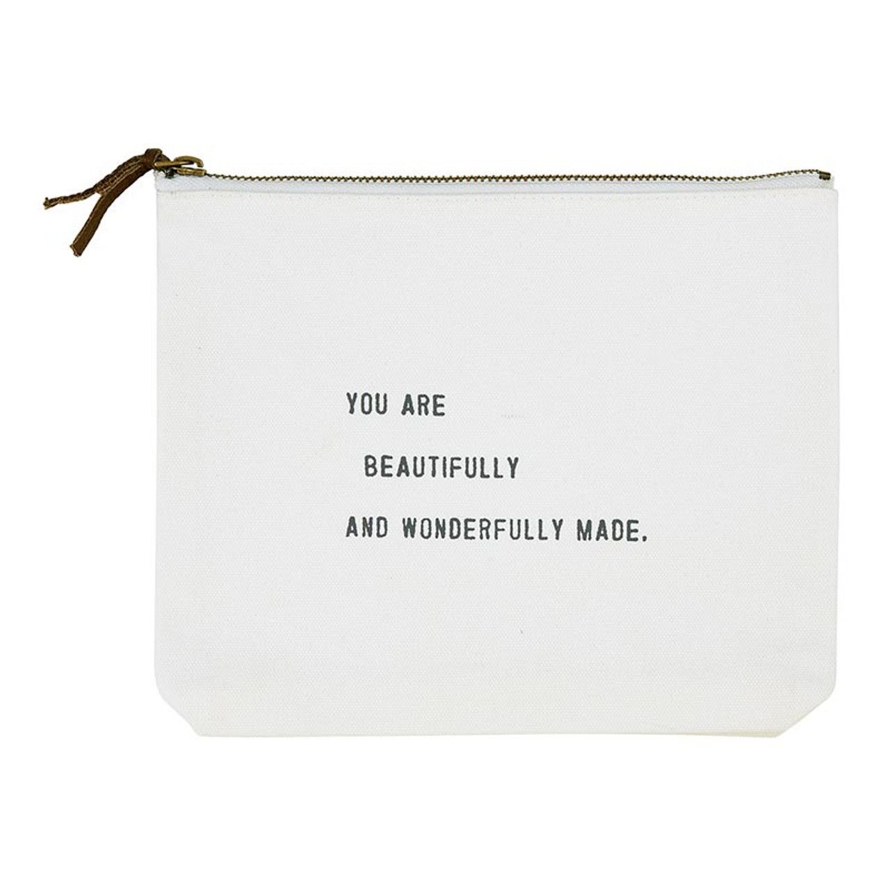 SBD-You are Beautifully Made Zip Tote