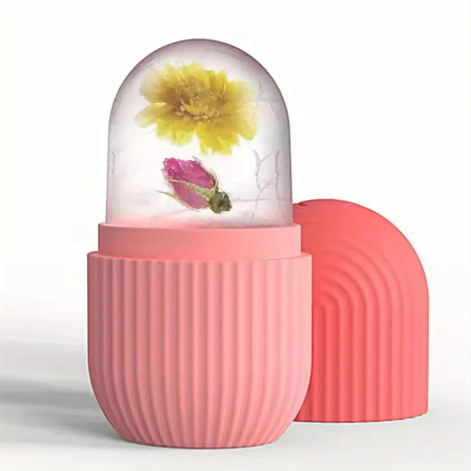 Lume Facial Beauty Ice Roller Mold – Reusable Silicone Ice Ball Tray for Skin Lifting, Tightening &amp; Acne Redness Relief