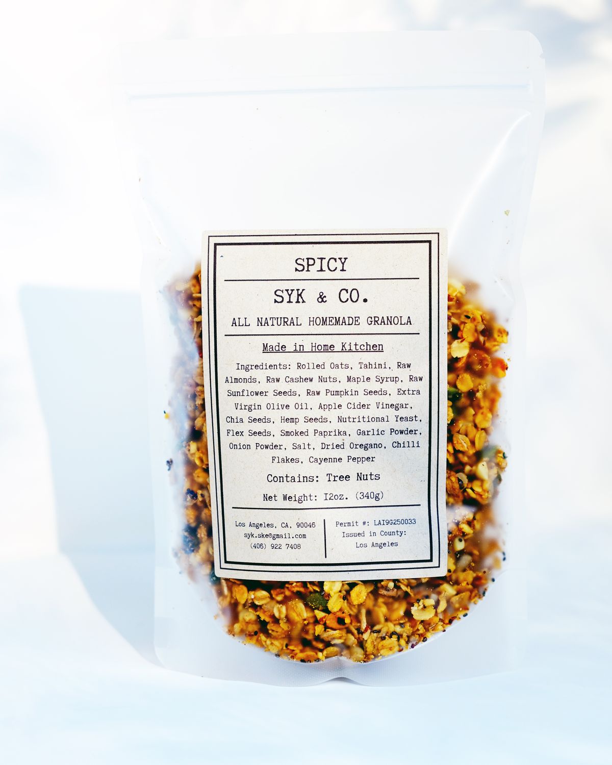 Spicy Granola