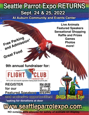 Seattle Parrot Expo Good Bird Registration
