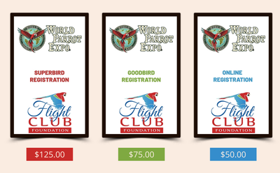 Featured Speaker Registration Types