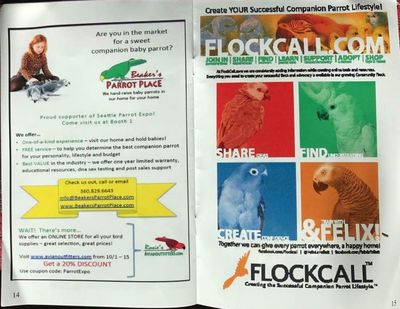 Advertise at World Parrot Expo!