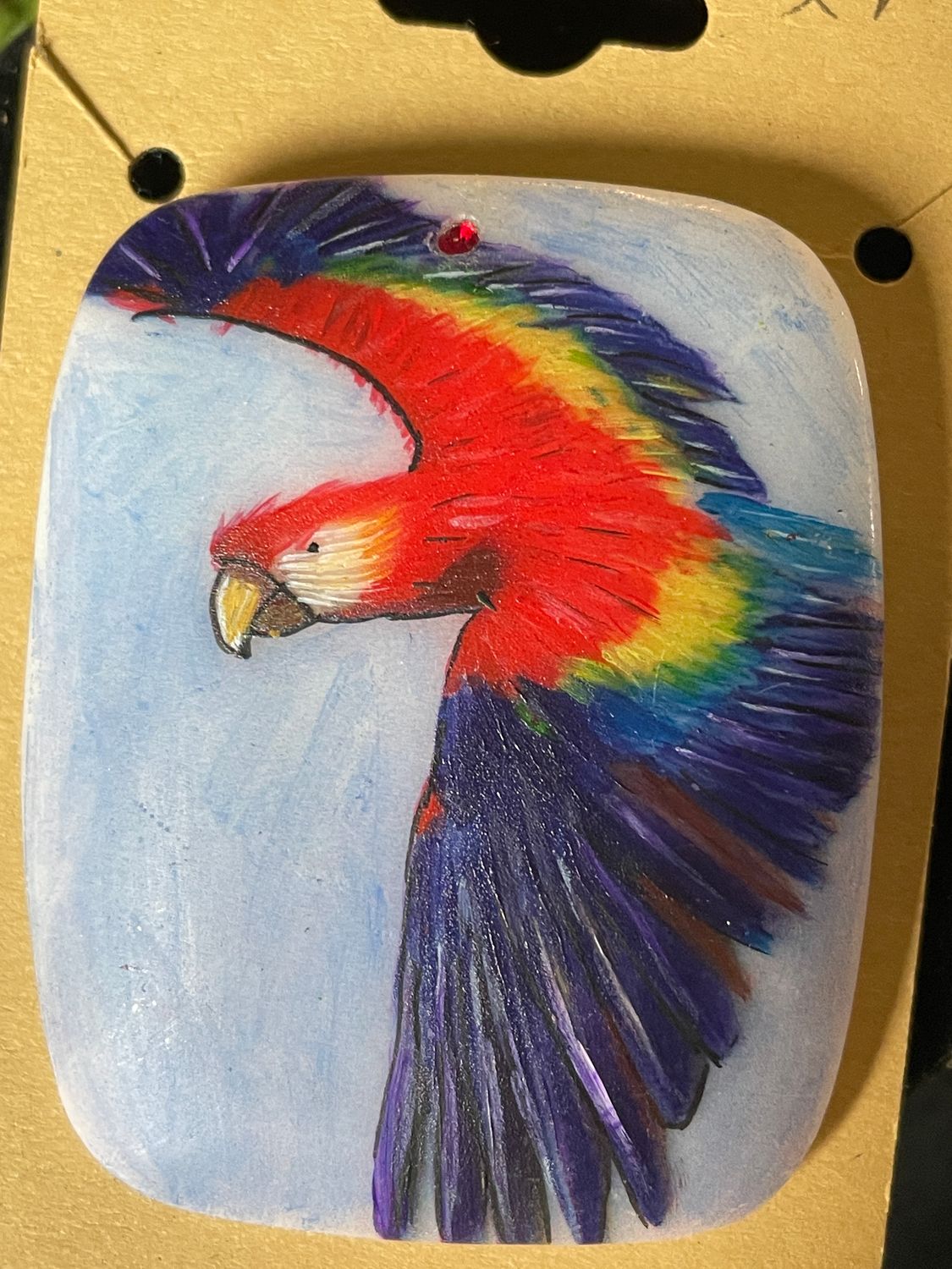 Auction Item--Scarlet Pin