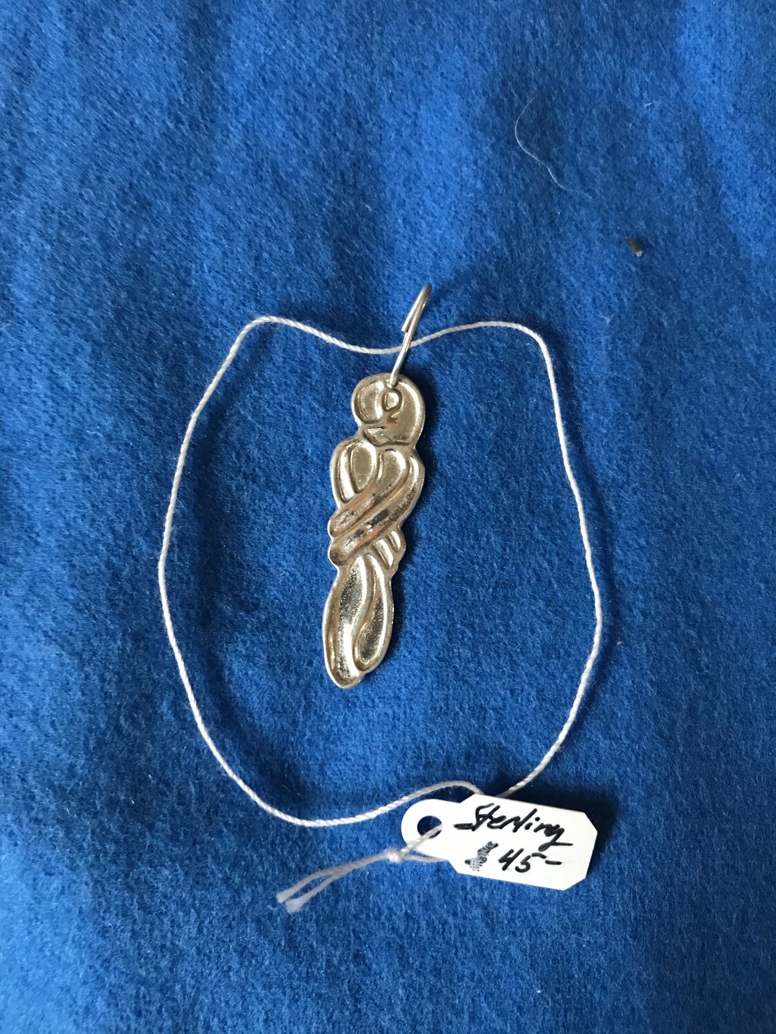 Sterling Silver Parrot Celtic Knot