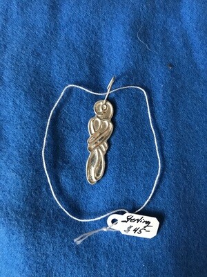 Sterling Silver Parrot Celtic Knot