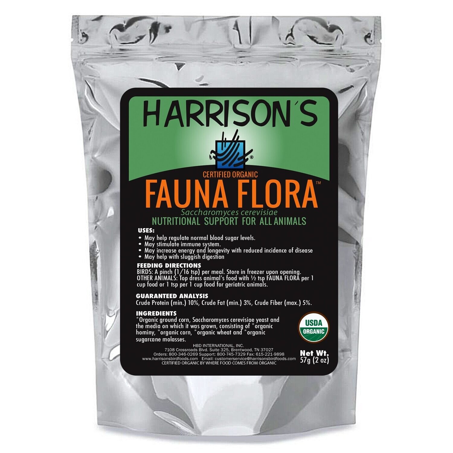 Harrison's Fauna Flora 2 oz pack