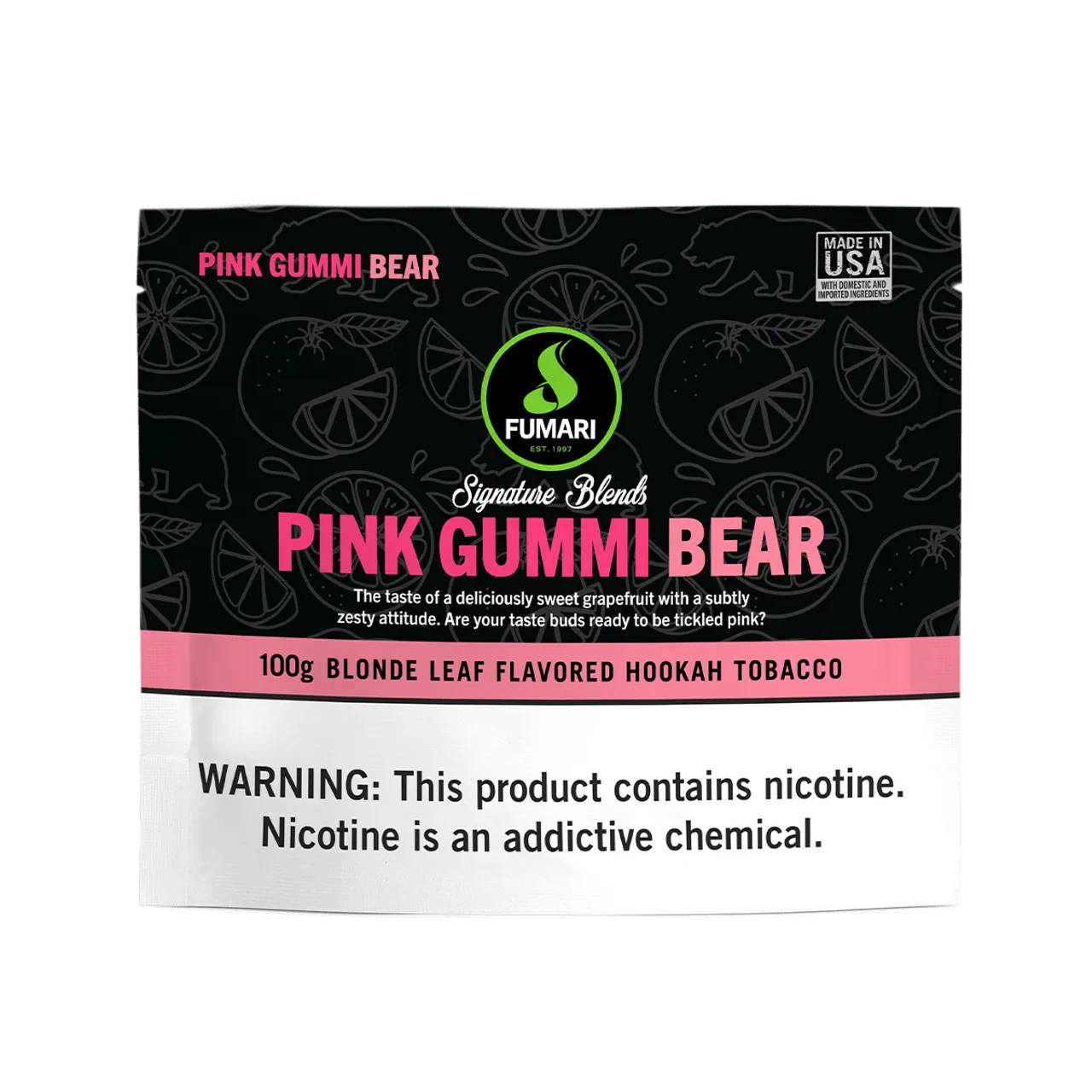 Pink Gummi Bear 100G
