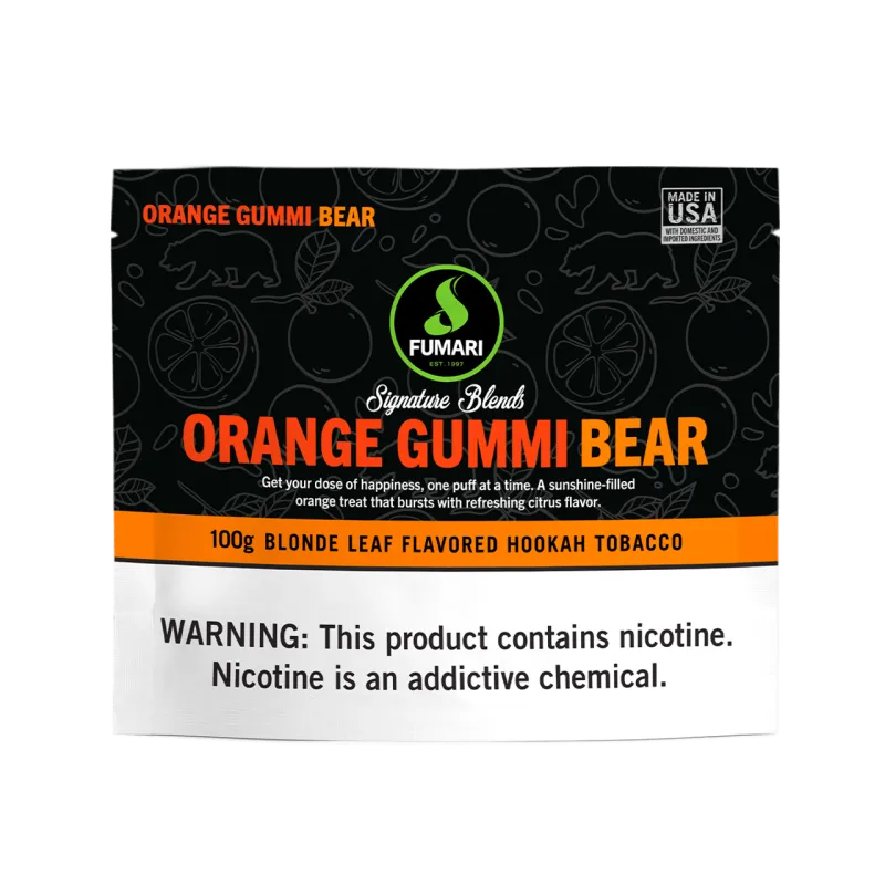 Orange Gummi Bear 100G