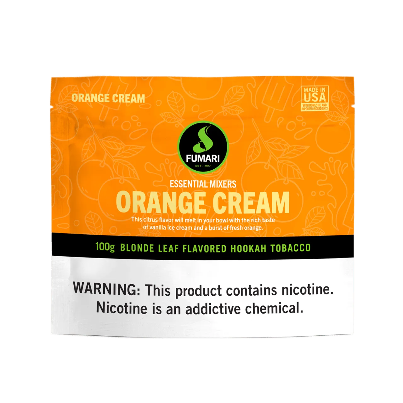 Orange Cream 100G