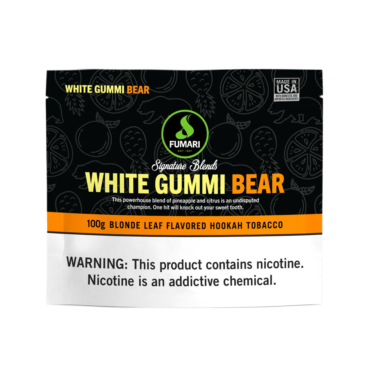 White Gummy bear 100G