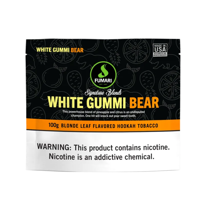 White Gummy bear 100G
