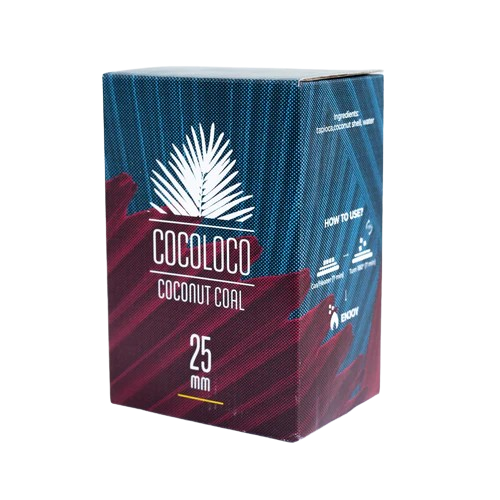 Cocoloco Coconut Hookah Coals 25mm