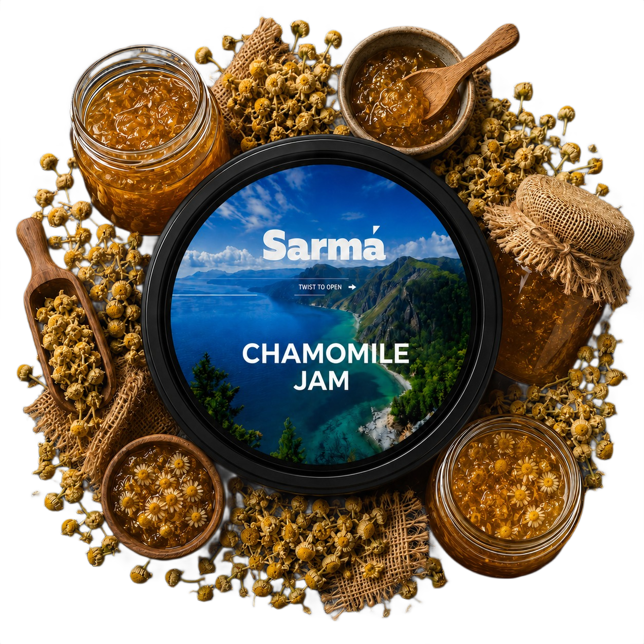 Sarma Classic Chamomile Jam 100G