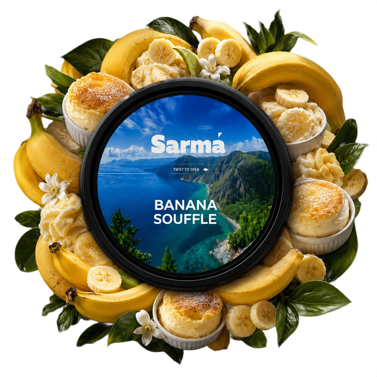 Sarma Classic Banana Souffle 100G