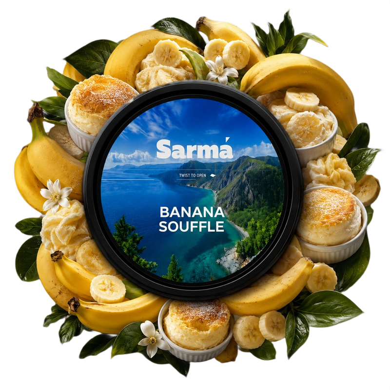 Sarma Classic Banana Souffle 100G