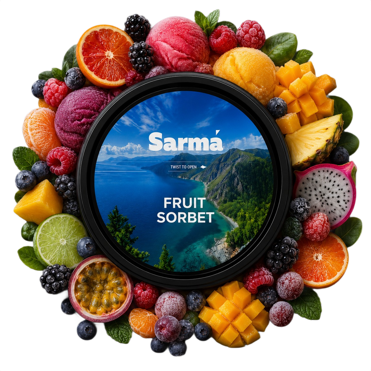 Sarma Classic Fruit Sorbet 100G
