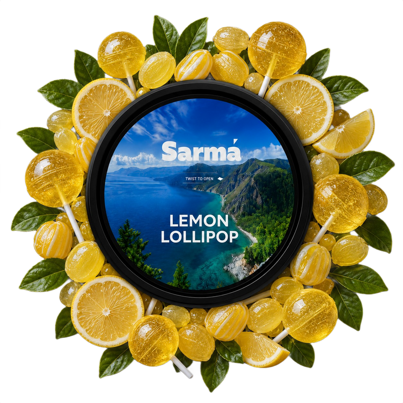 Sarma Classic Lemon Lollipop 100G