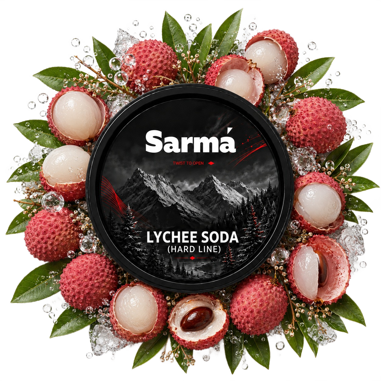 Sarma Hard Line Lychee Soda 100G