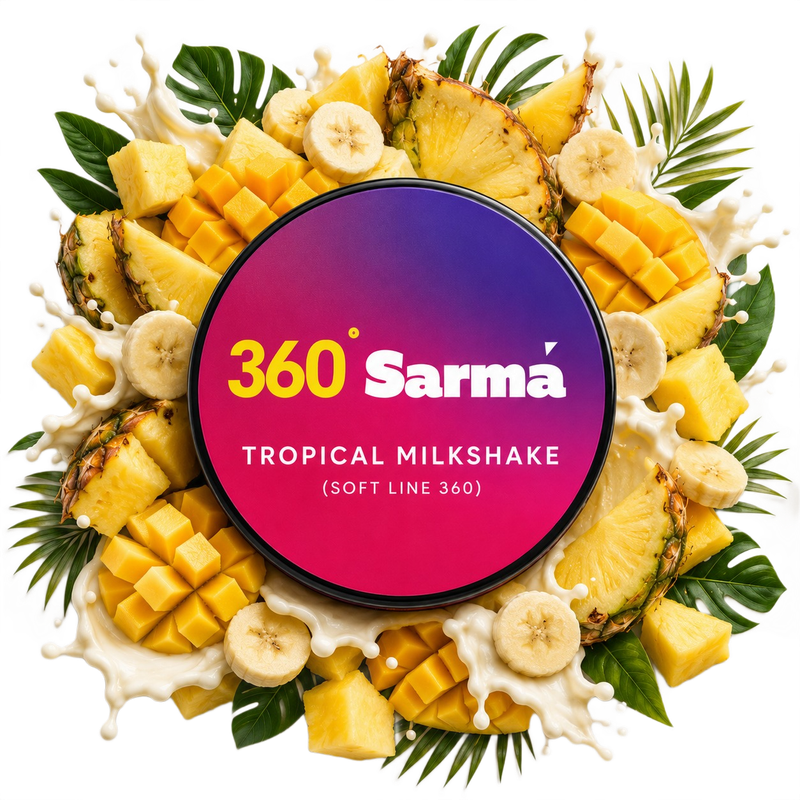 Sarma Soft Line Tropical Milkshake 100G