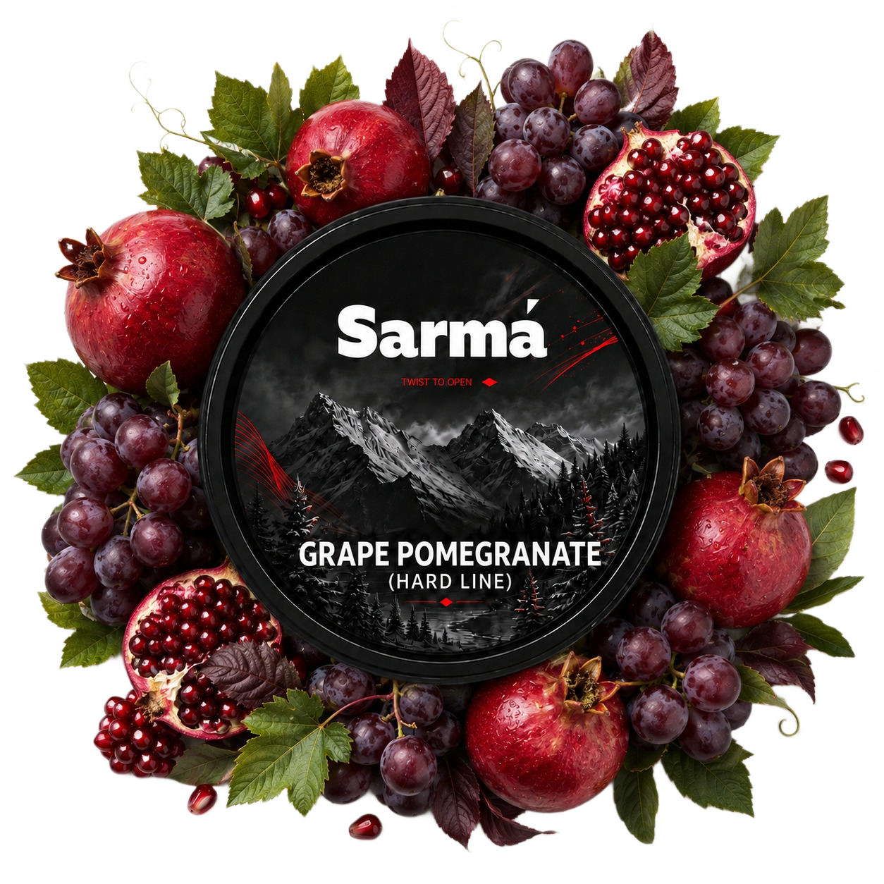 Sarma Hard Line Grape Pomegranate 100G
