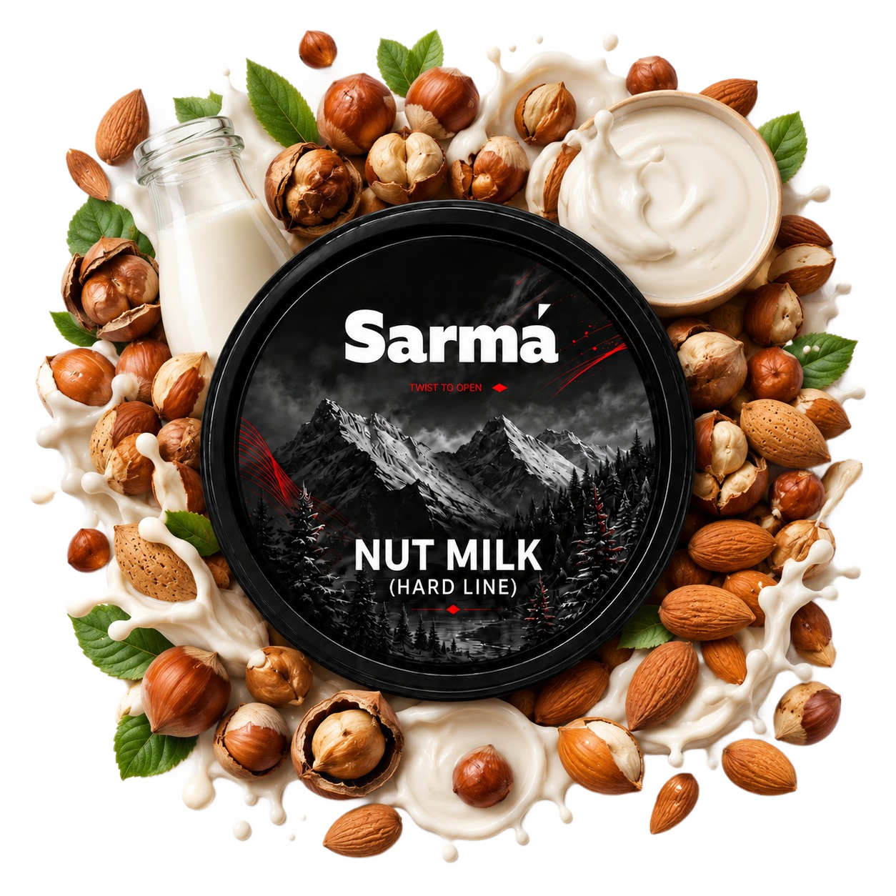 Sarma Hard Line Milk Mint 100G