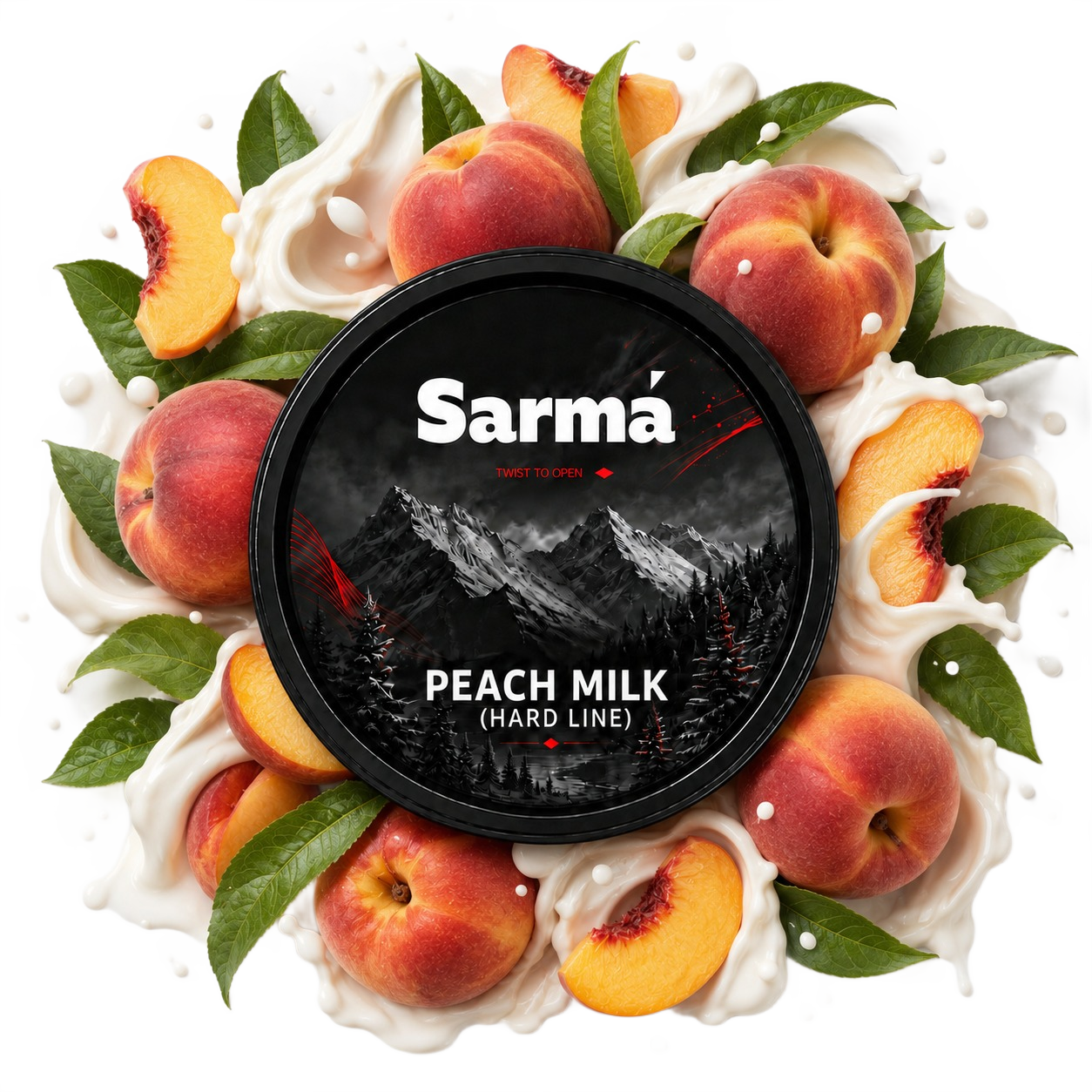 Sarma Hard Line Peach Milk 100G