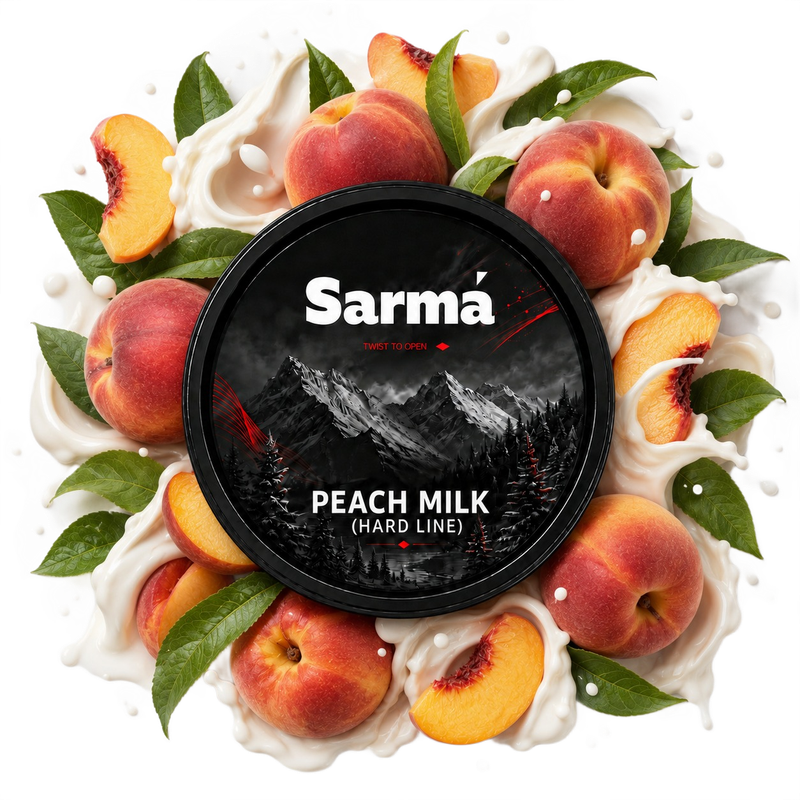 Sarma Hard Line Peach Milk 100G