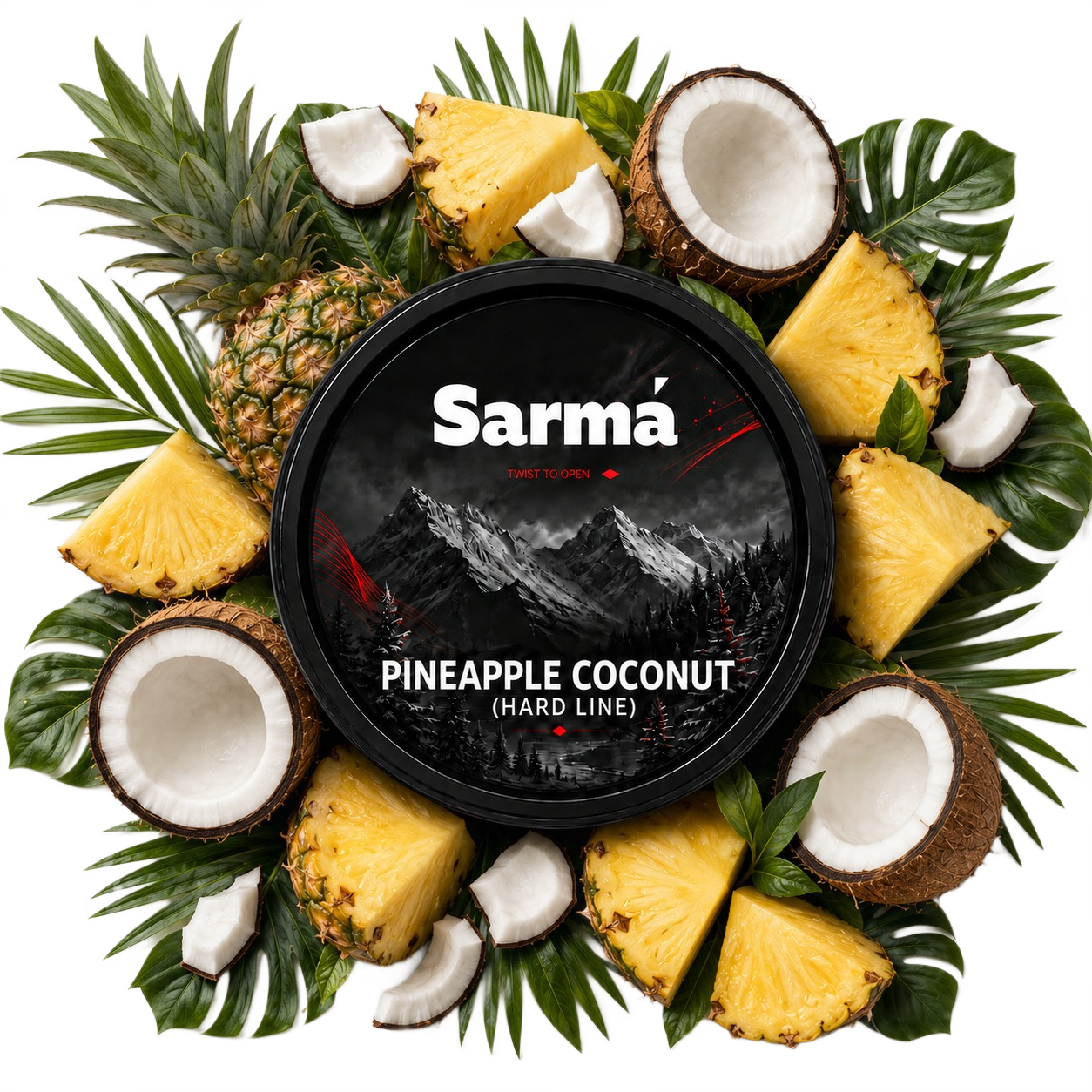 Sarma Hard Line Pineapple Coconut 100G