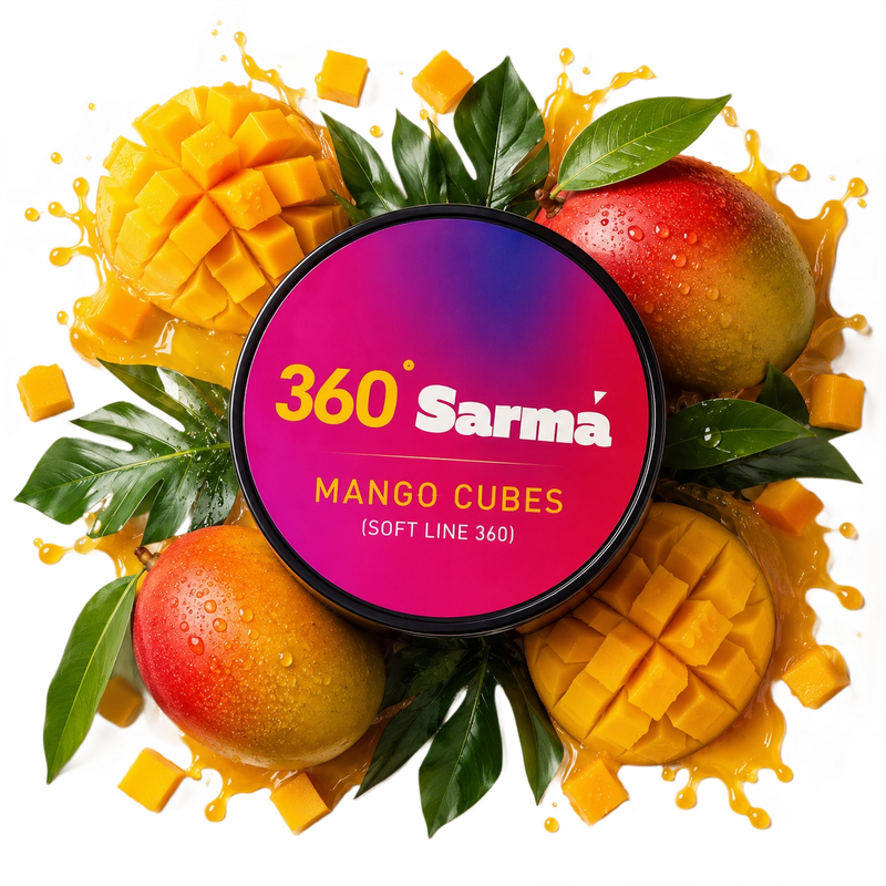 Sarma Soft Line Mango Cubes 100G