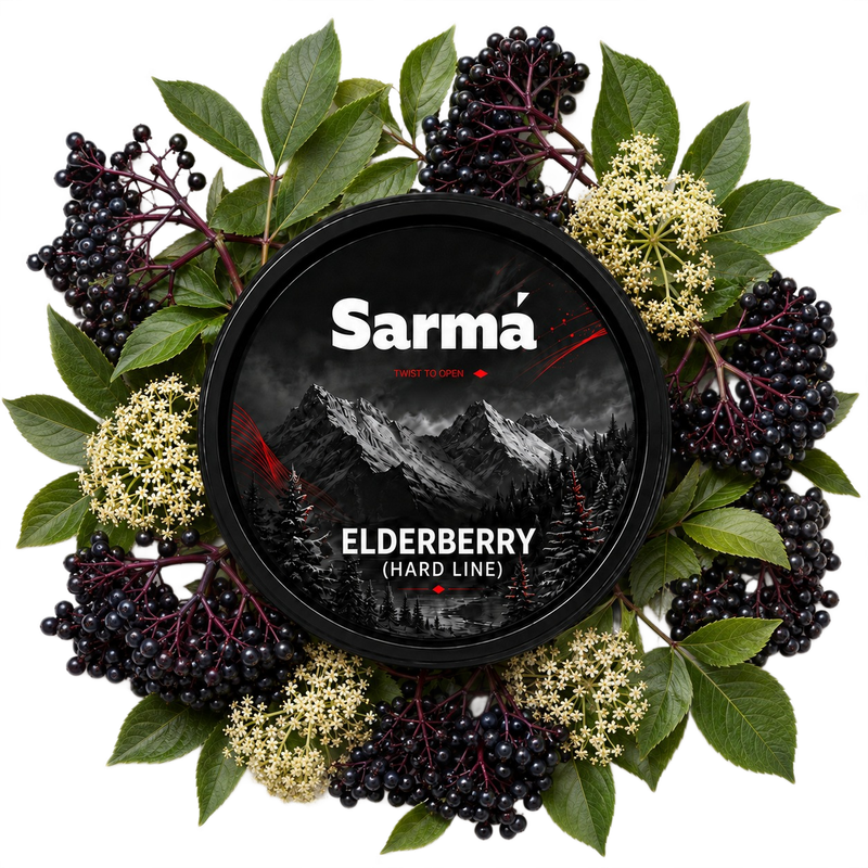 Sarma Hard Line Elderberry 100G