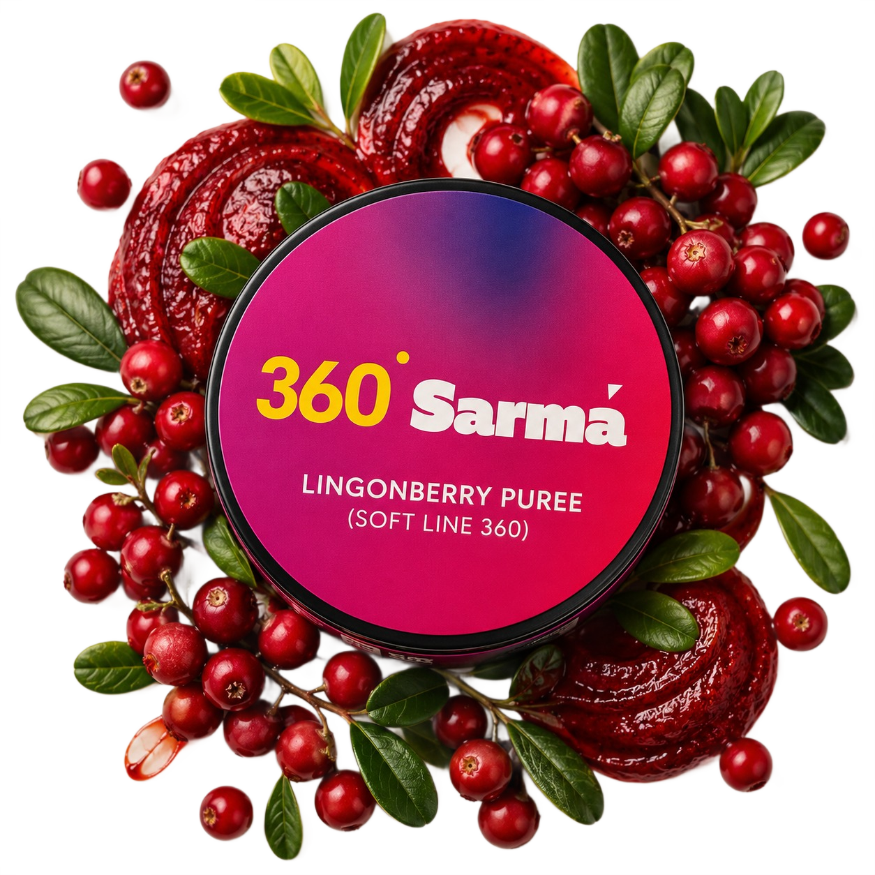 Sarma Soft Line Lingonberry Puree 100G