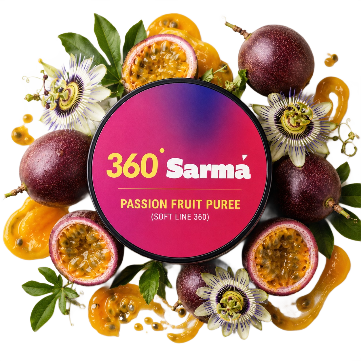 Sarma Soft Line Passion Fruit Puree 100G