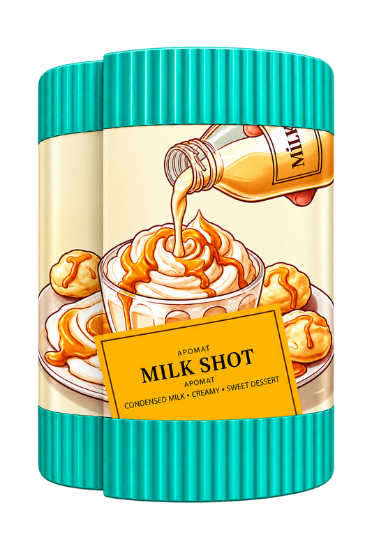 SATYR Aroma Collection – MILK SHOT (Condensed Milk, Creamy, Sweet Dessert) 100G
