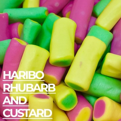 Haribo Rhubarb & Custard