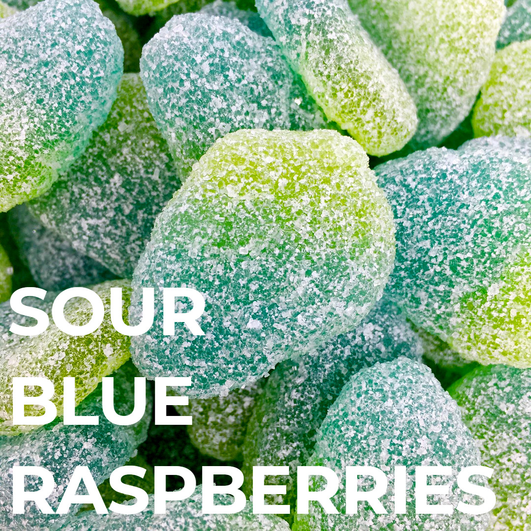 Sour Blue Raspberries